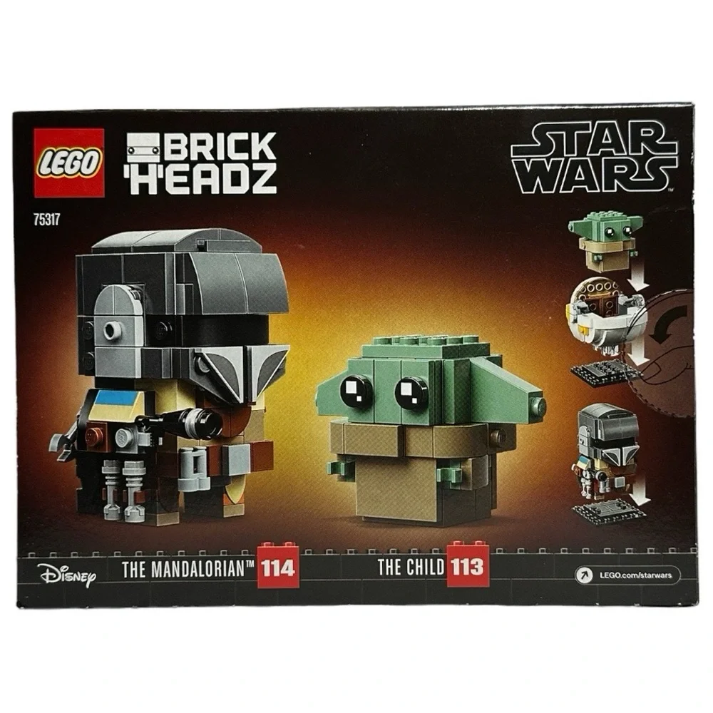 LEGO BrickHeadz Star Wars The Mandalorian & The Child 75317